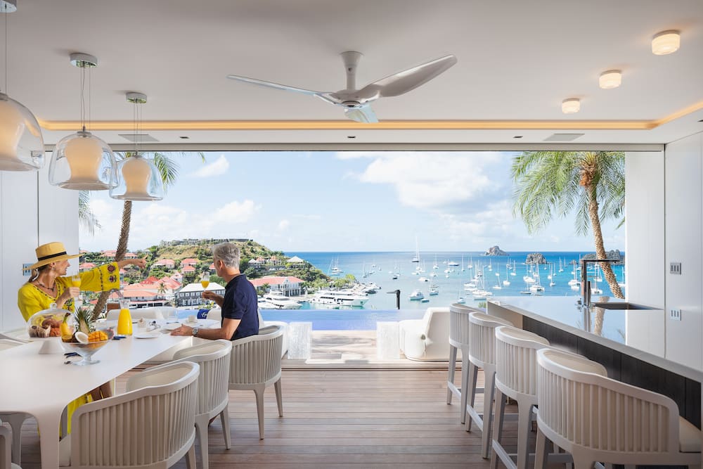 St Barths villa for rent