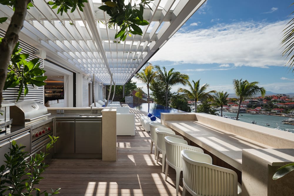 St Barths villa for rent