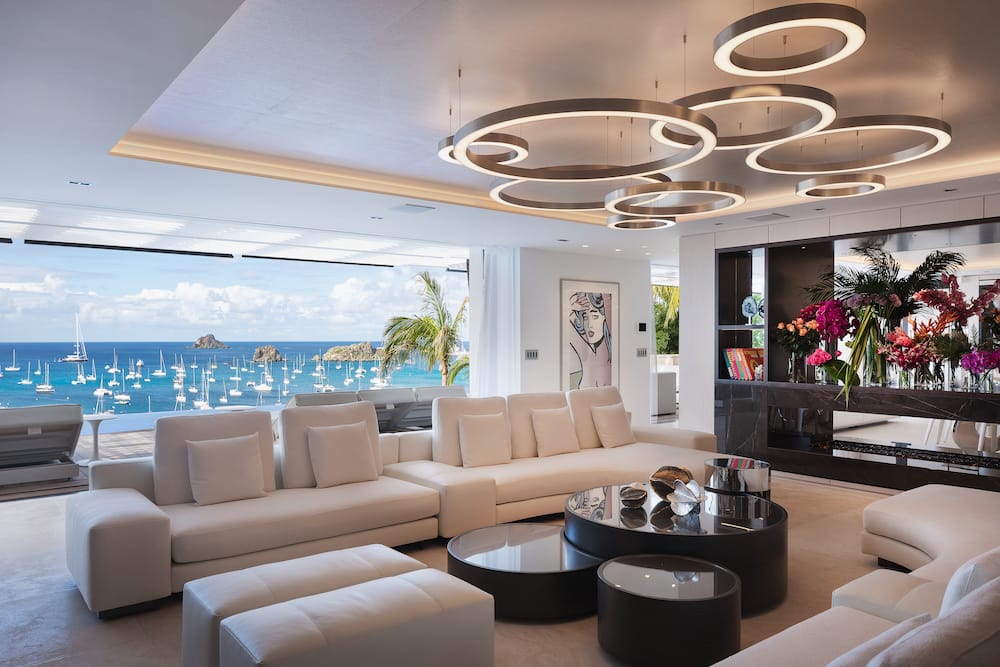 St Barths villa for rent