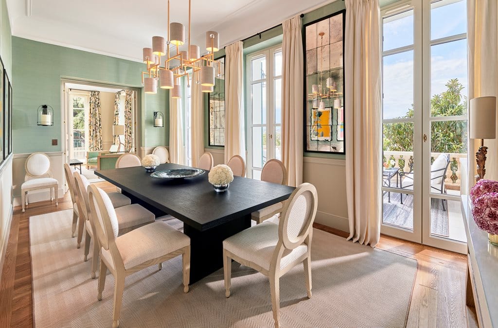 Villa Saint Anne Cap D'Antibes dining
