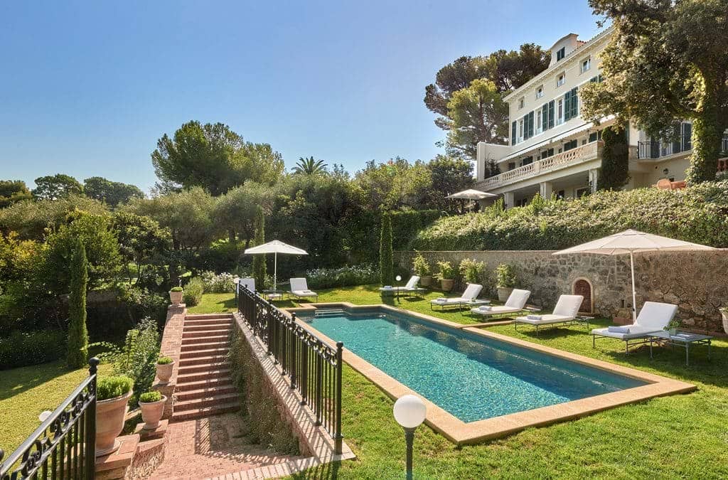 Villa Saint Anne Cap D'Antibes pool