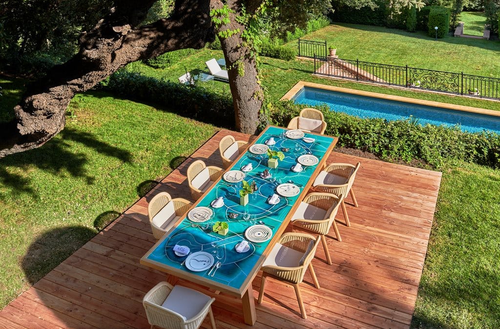 Villa Saint Anne Cap D'Antibes terrace