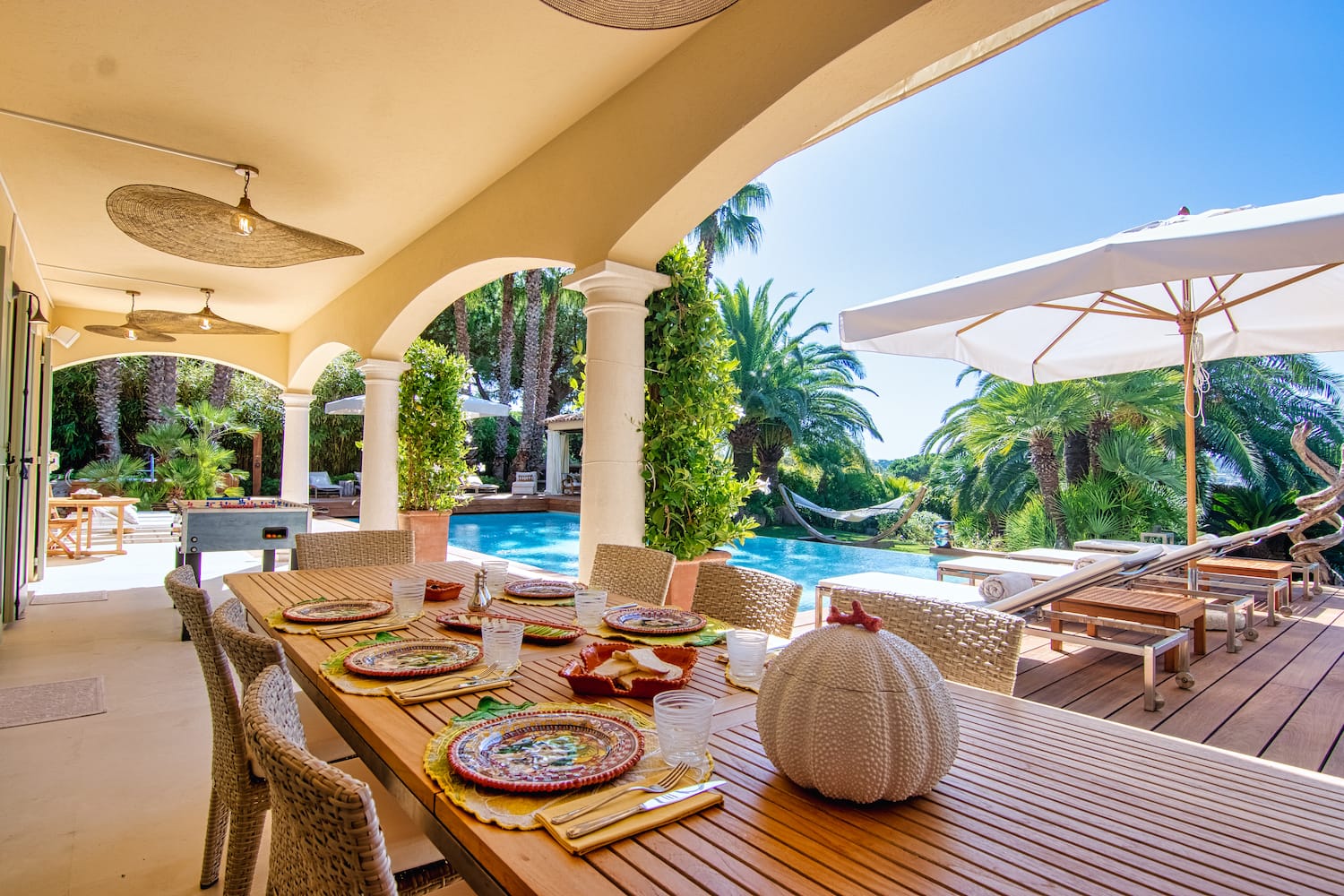 New Villa with Sunset Views in Saint Tropez