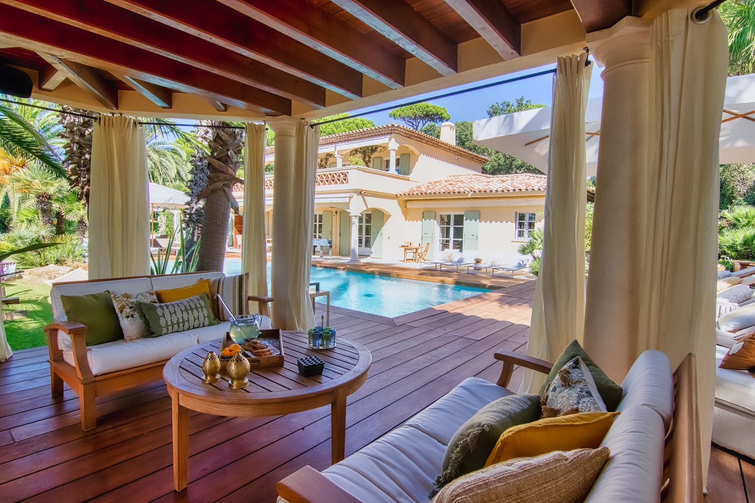 New Villa with Sunset Views in Saint Tropez