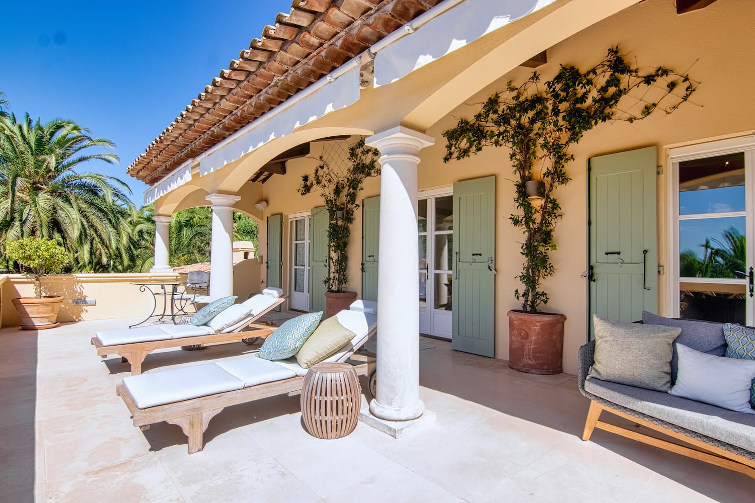 New Villa with Sunset Views in Saint Tropez
