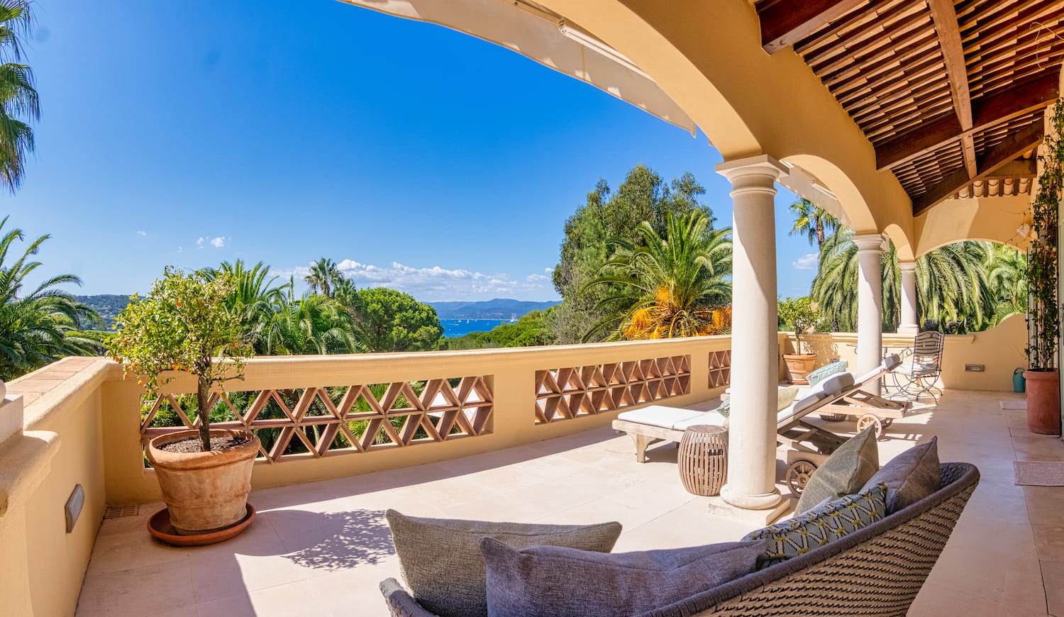New Villa with Sunset Views in Saint Tropez