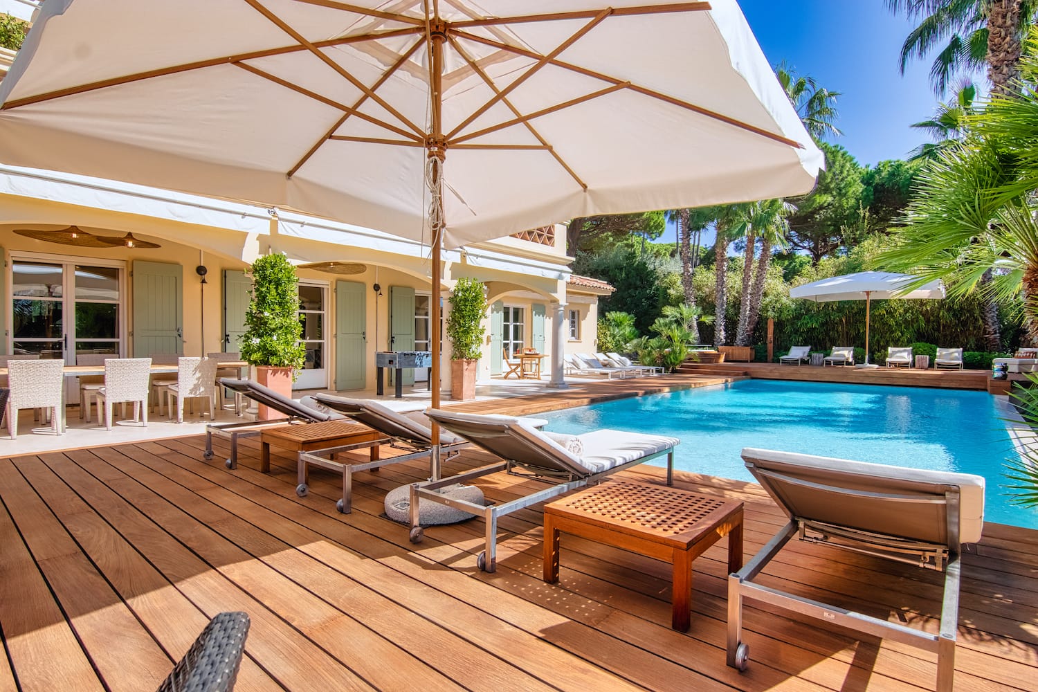 New Villa with Sunset Views in Saint Tropez