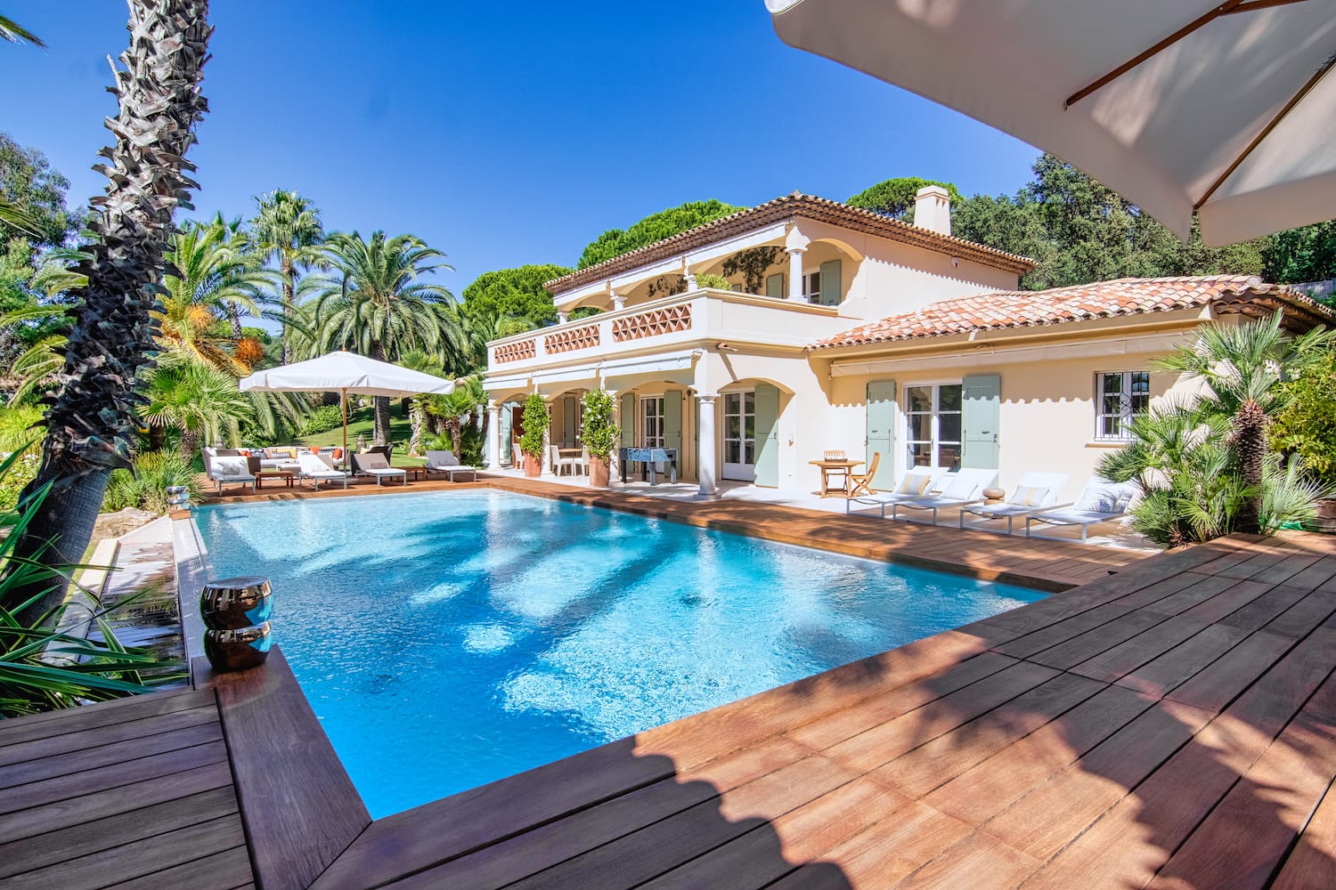New Villa with Sunset Views in Saint Tropez