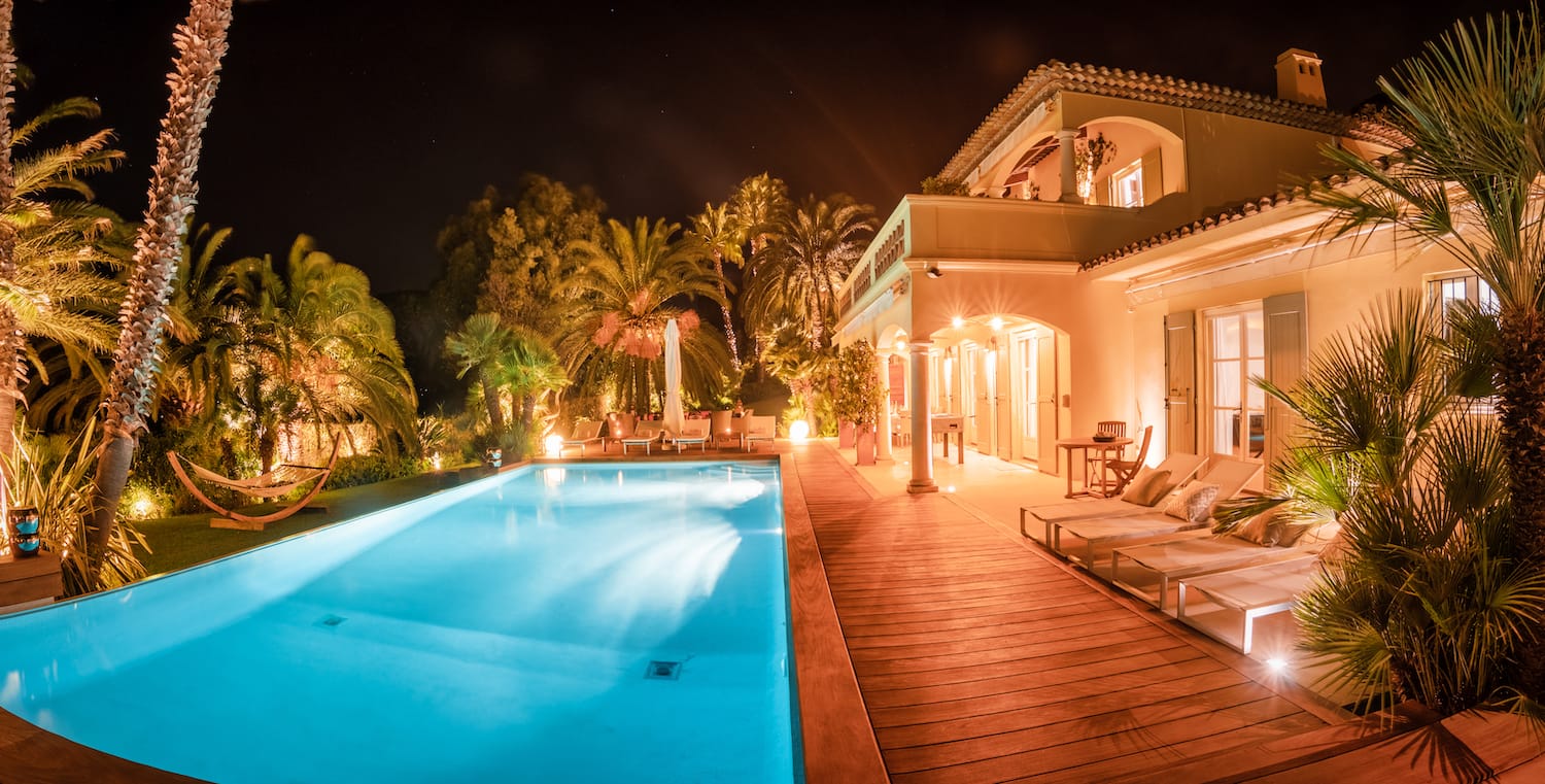 New Villa with Sunset Views in Saint Tropez