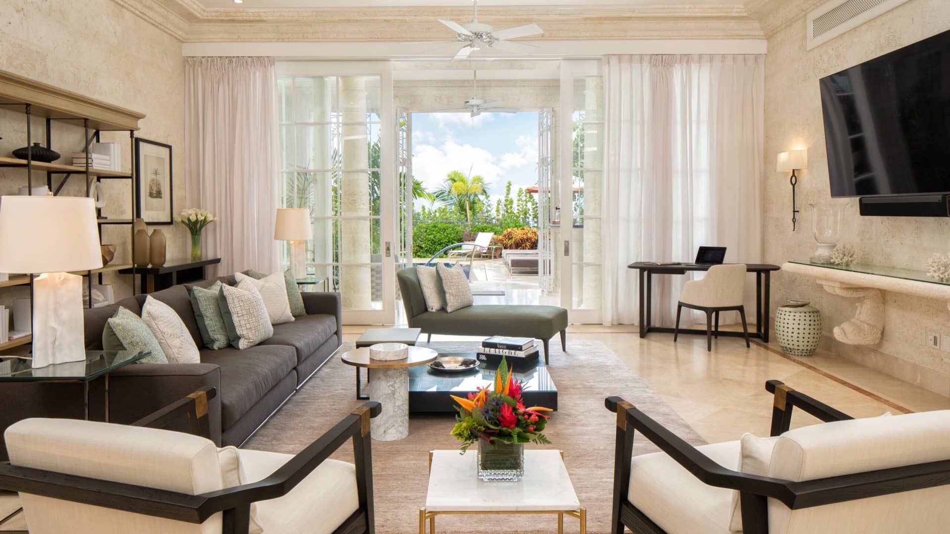 Villa Paynes Bay Barbados Living