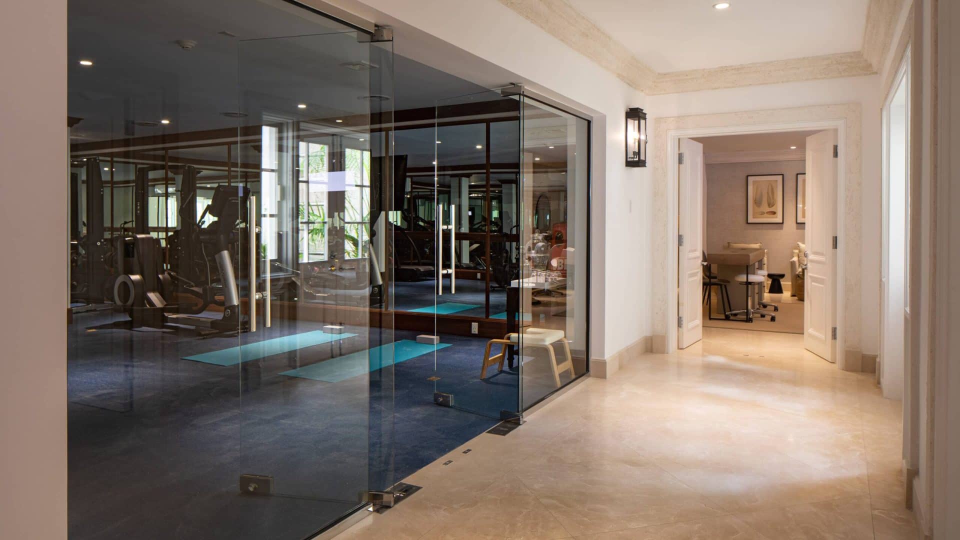 Villa Paynes Bay Barbados Gym
