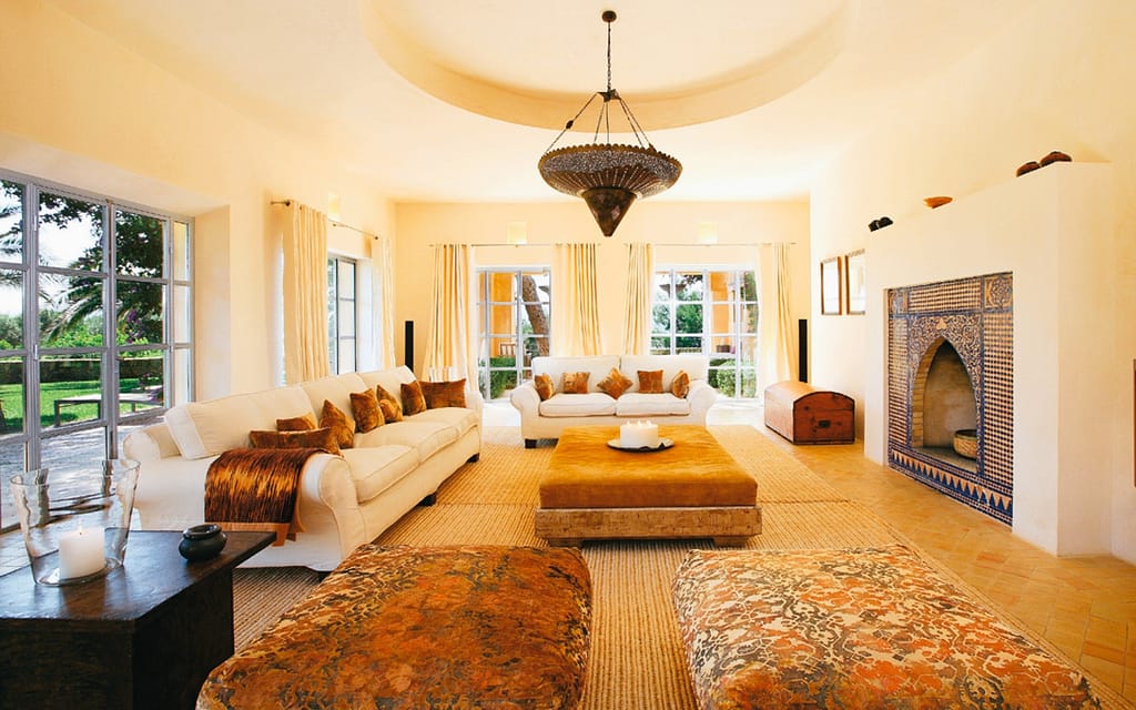 luxury villa in Pollensa lounge
