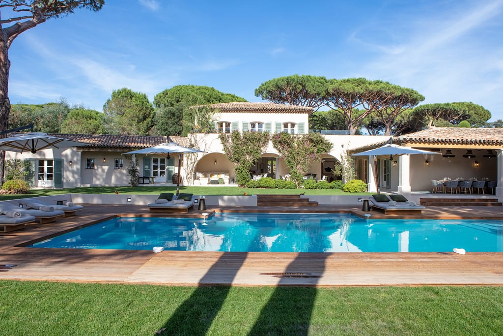 Luxury Villa Rental in Les Parcs du St Tropez