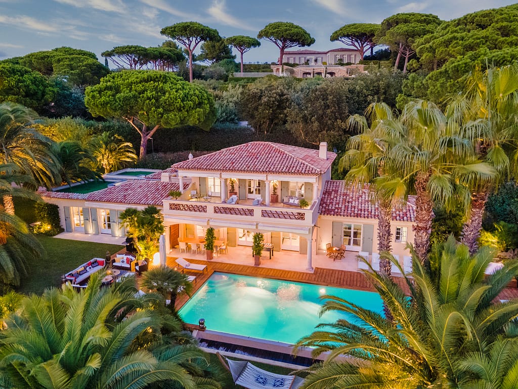 New Villa with Sunset Views in Saint Tropez