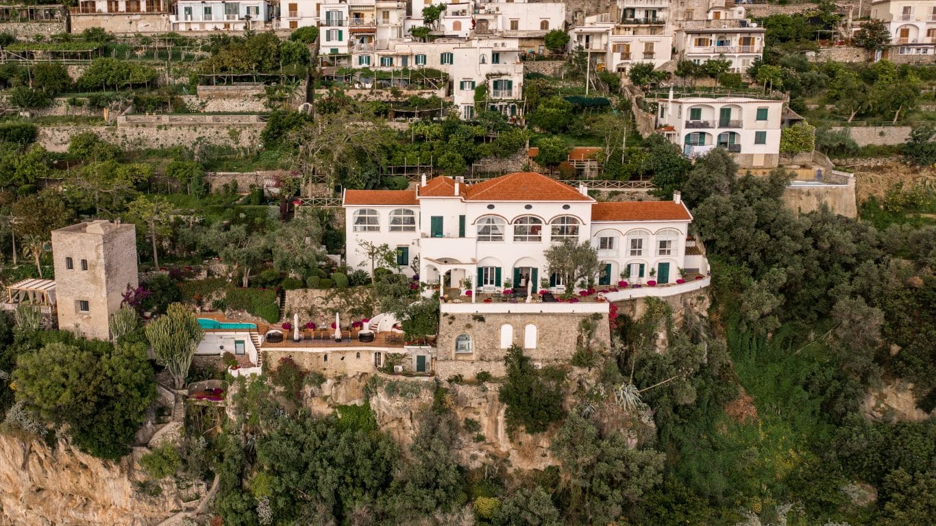 Stunning Hillside Villa in Praiano near Positano on the Amalfi Coast 1