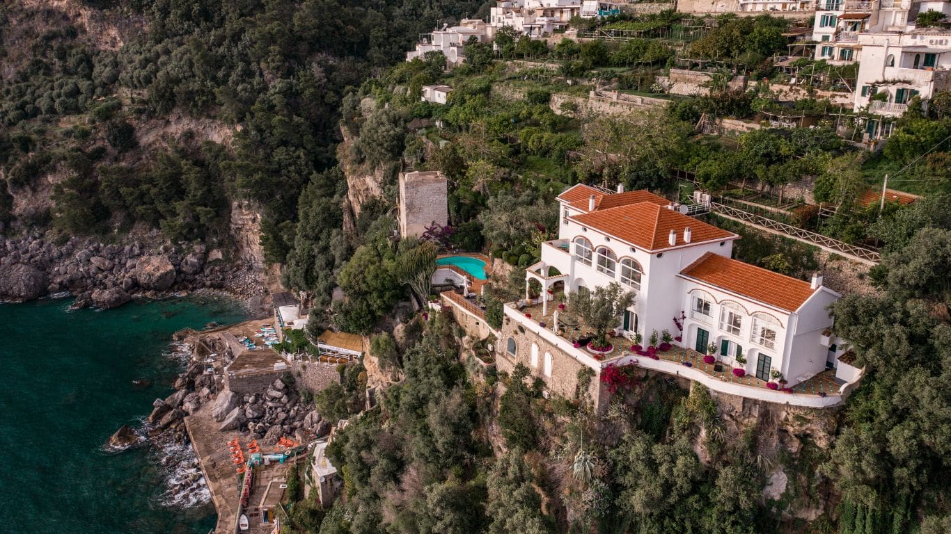 Stunning Hillside Villa in Praiano near Positano on the Amalfi Coast 2