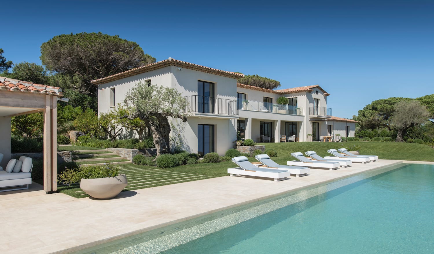 Beautiful Contemporary Villa in Les Parcs du St Tropez_outdoor