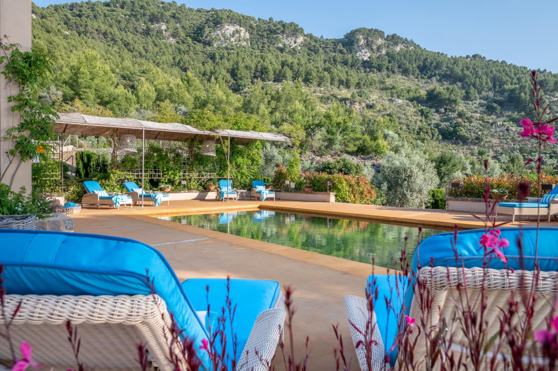 Lovely Design Villa in Tramuntana Mountains near Deia in Mallorca