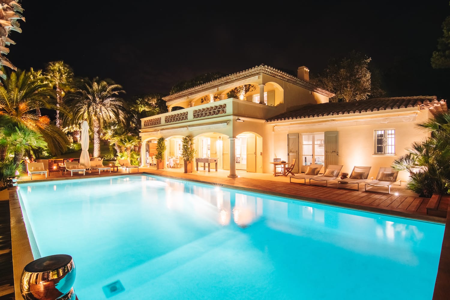 New Villa with Sunset Views in Saint Tropez