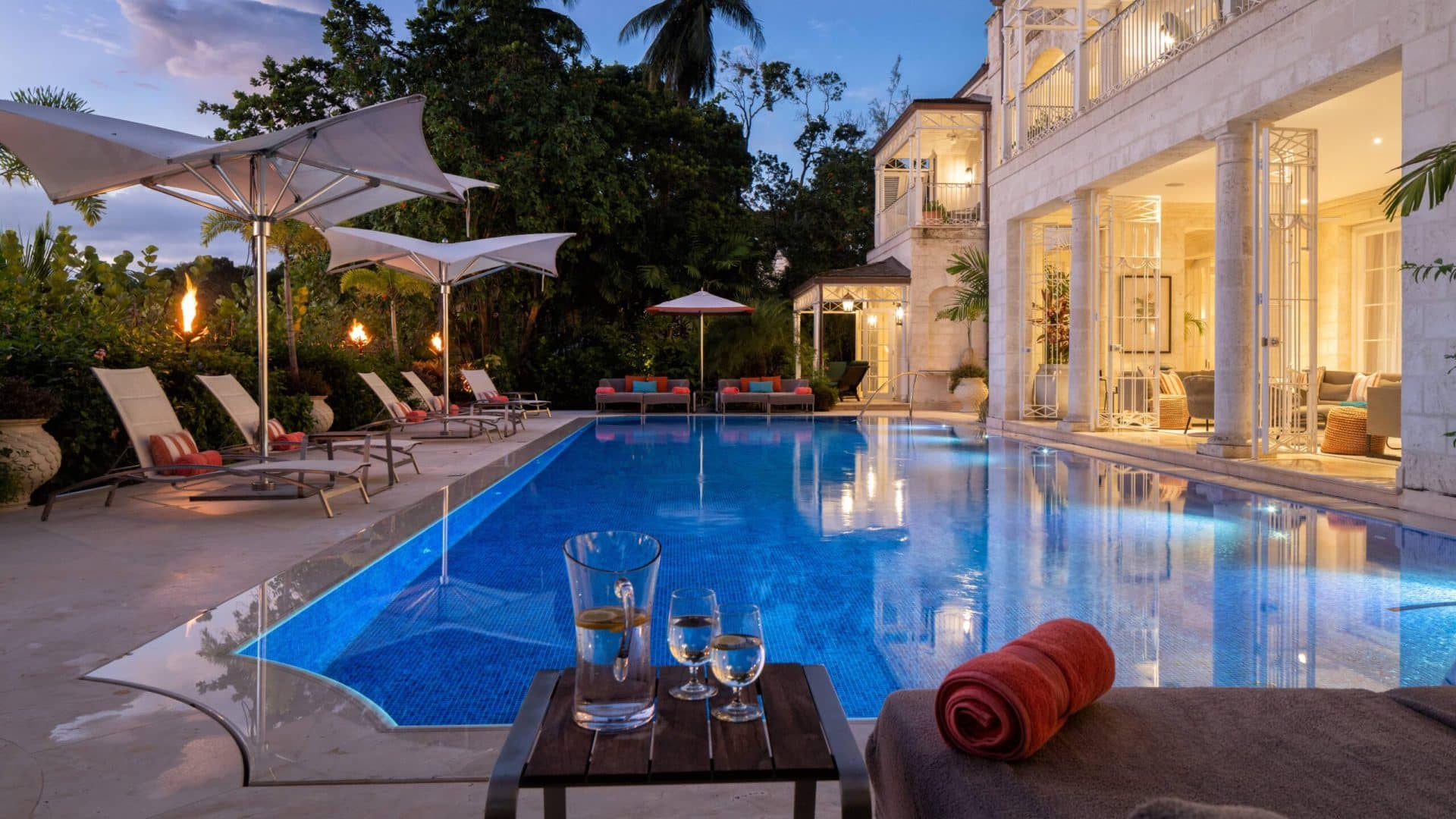 Villa Paynes Bay Barbados Pool