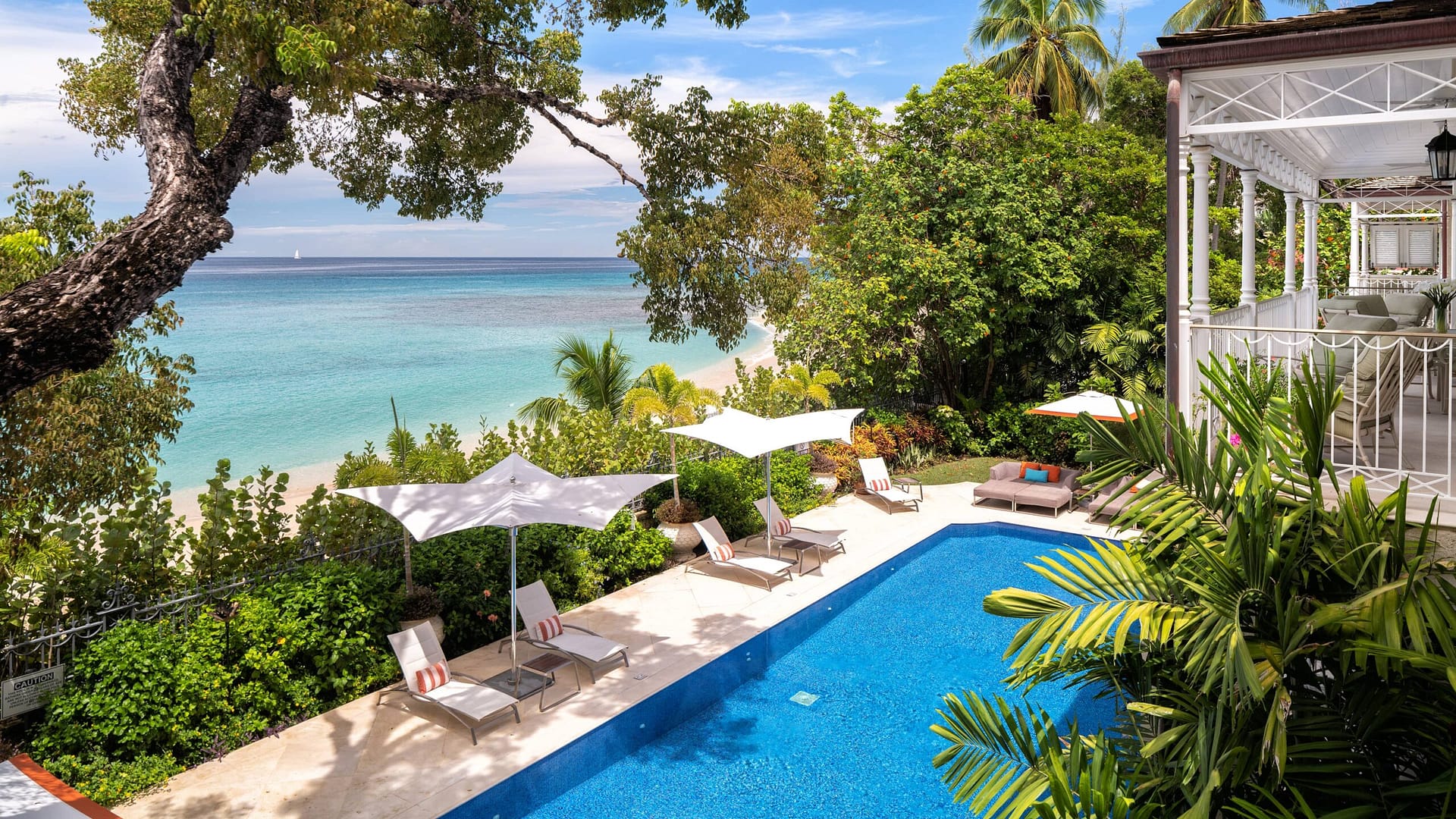 Villa Paynes Bay Barbados Pool